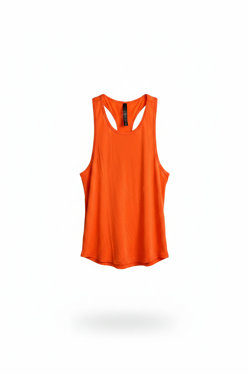 Orange Tank Top – Front View