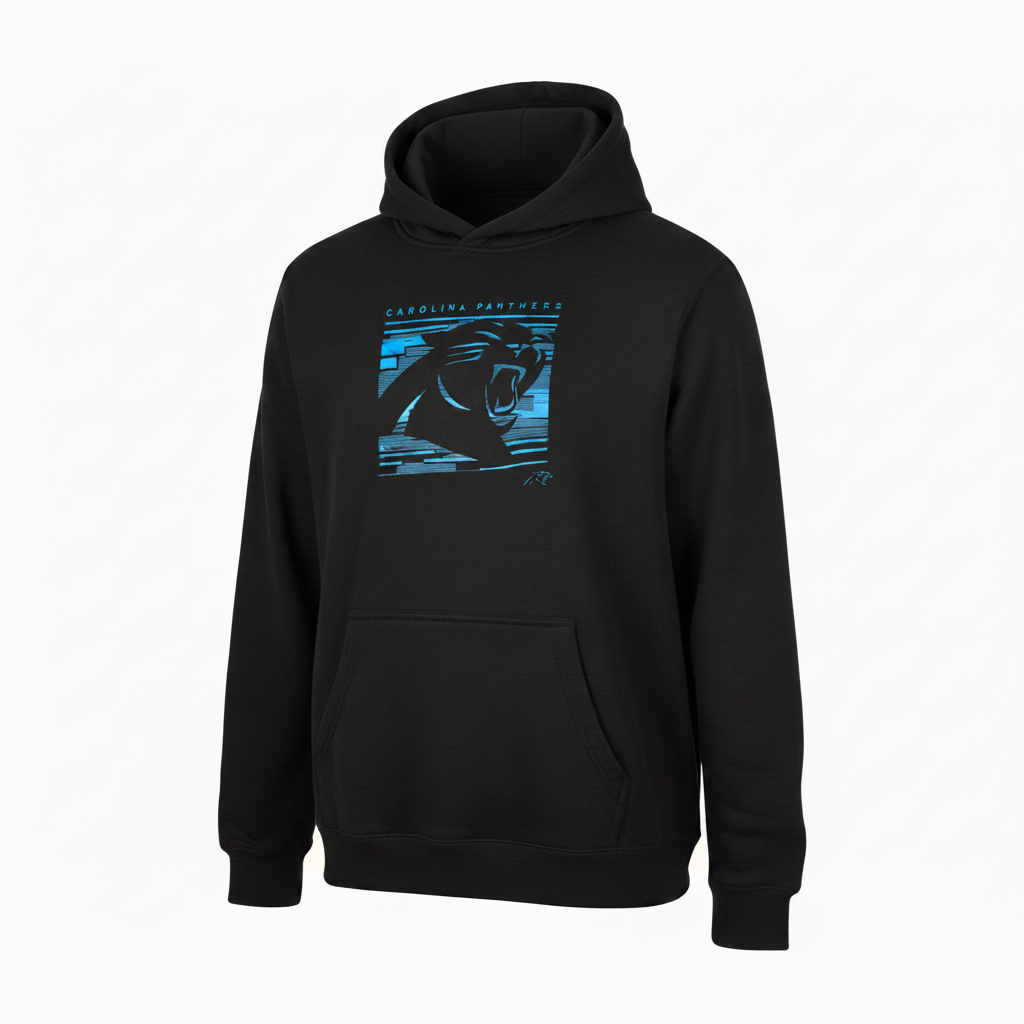 Panthers Hoodie No Drawstring