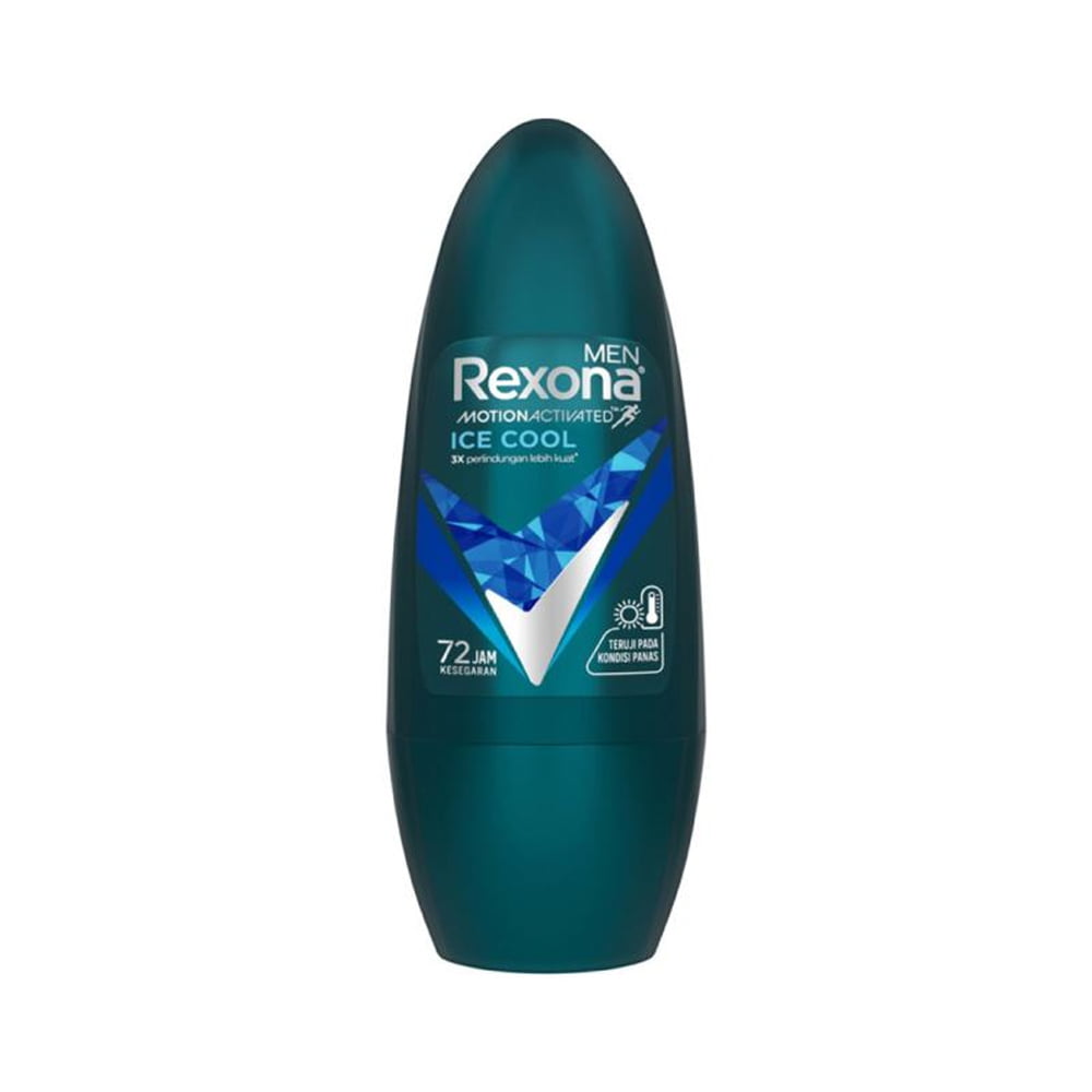 Rexona Men Ice Cool Roll-On Deodorant 72h - 45ml