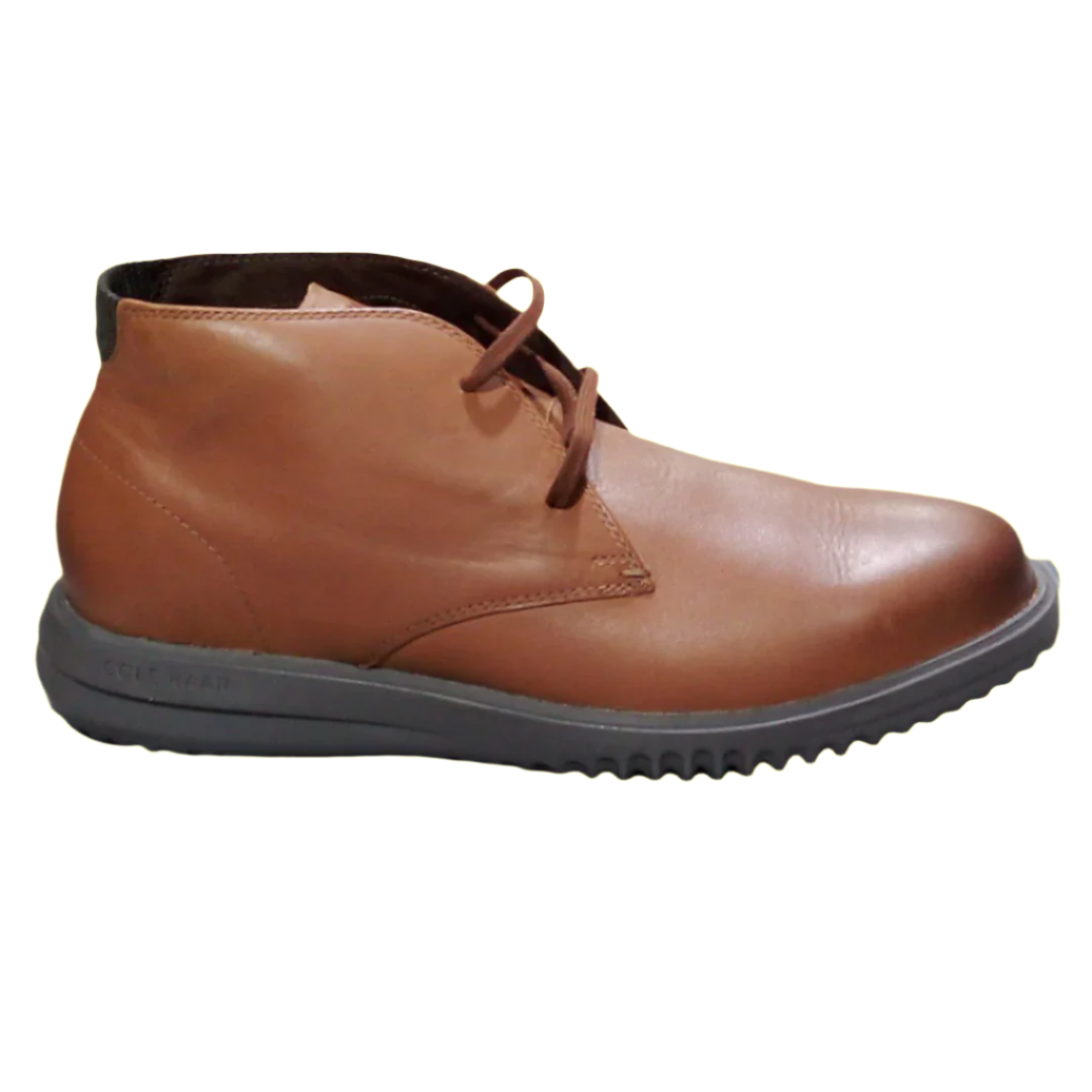 Cole Haan Grand+ Chukka Men's Oxford C37021, Brown & Gray