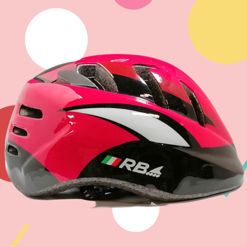 RB SPORTS HELMET FOR KIDS, Red