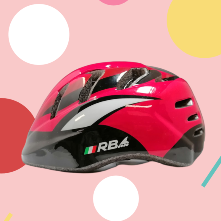 RB SPORTS HELMET FOR KIDS, Red