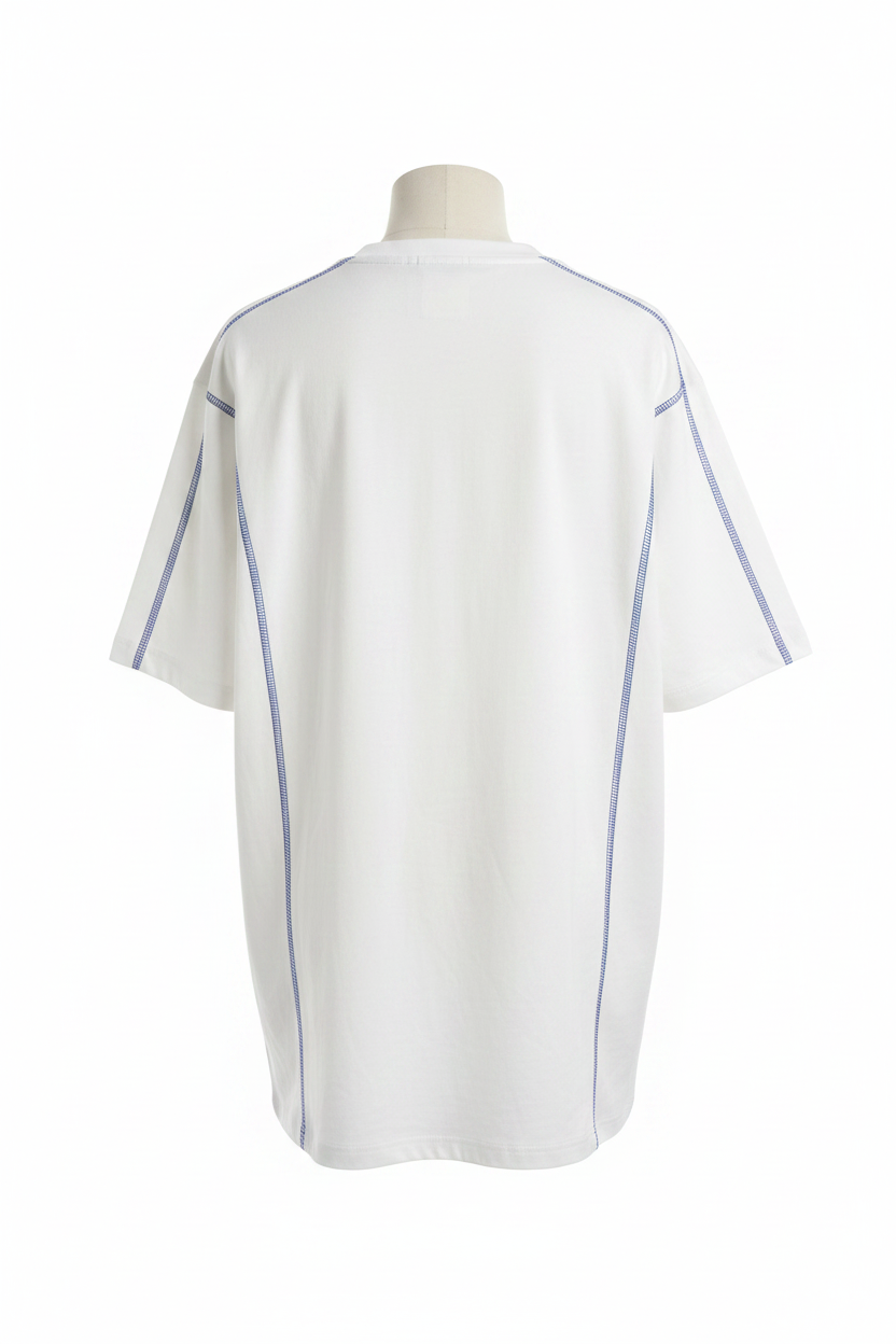 Plain Stitch Tee – Back View