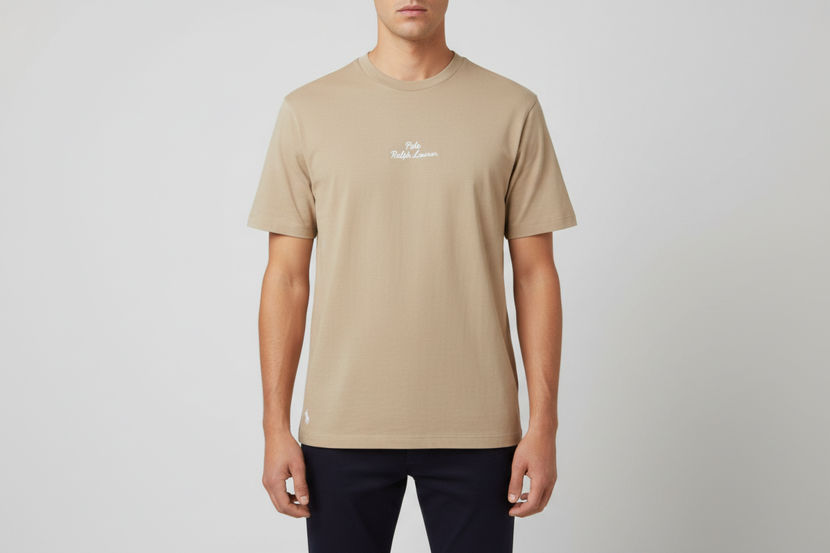 PRL Beige Tee — Front