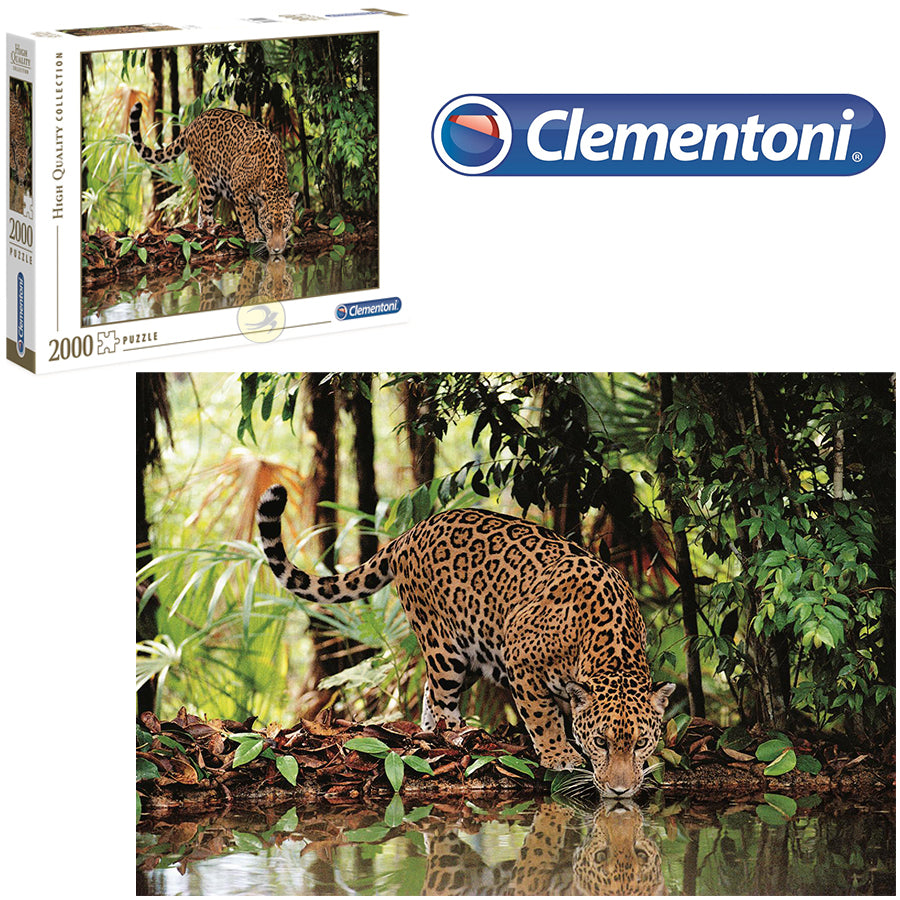 Clementoni puzzle 2000 el. High Quality Collection Leopard