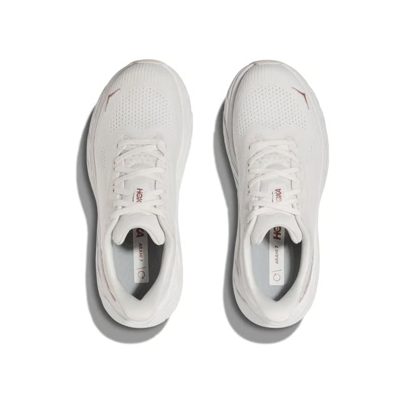 HOKA Arahi 7 "Blanc De Blanc & Rose Gold" ( WITHOUT BOX )