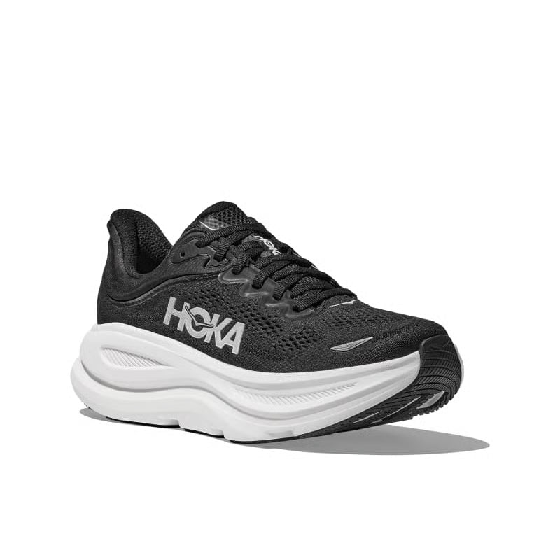 HOKA Bondi 9 "Black & White" ( WITHOUT BOX )