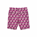 Purple Cube Shorts - Flat Lay