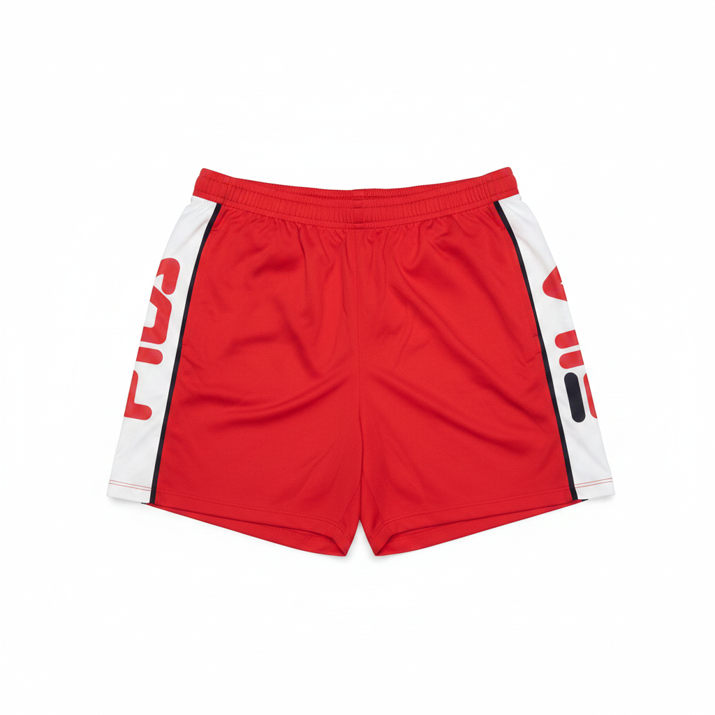 Red Athletic Shorts - Front