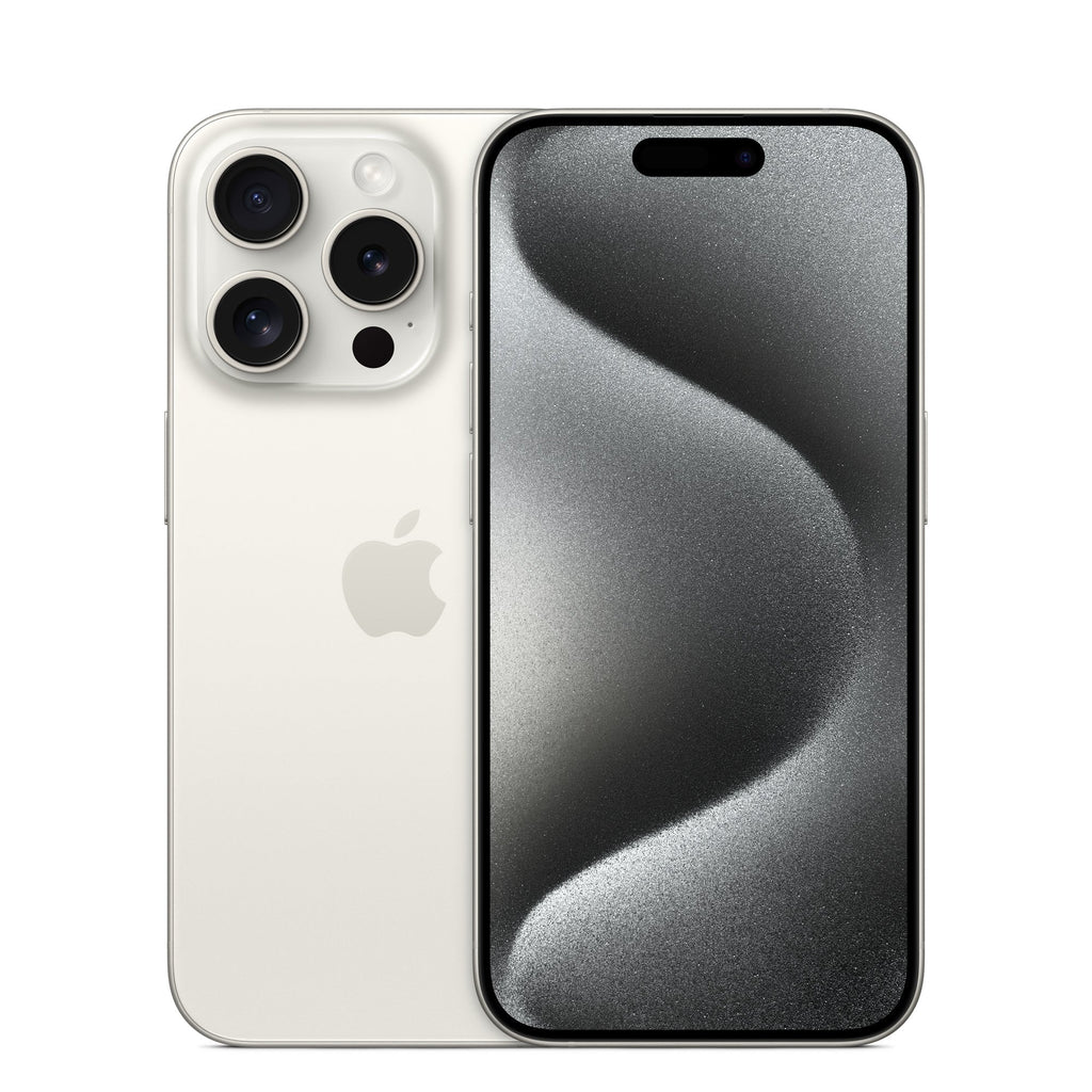 Apple iPhone 15 Pro Smartphone White Titanium