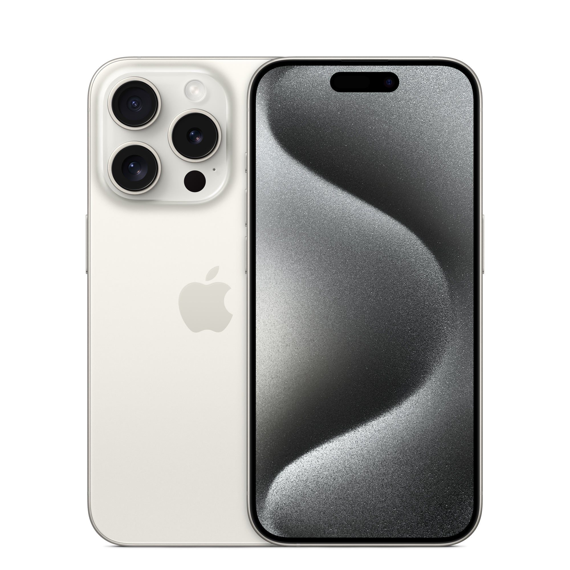 Apple iPhone 15 Pro Smartphone White Titanium
