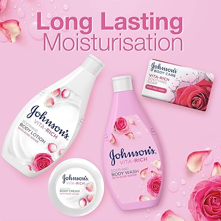 Johnson’s Vita-Rich Soothing Body Lotion With Rose Water [400ml]