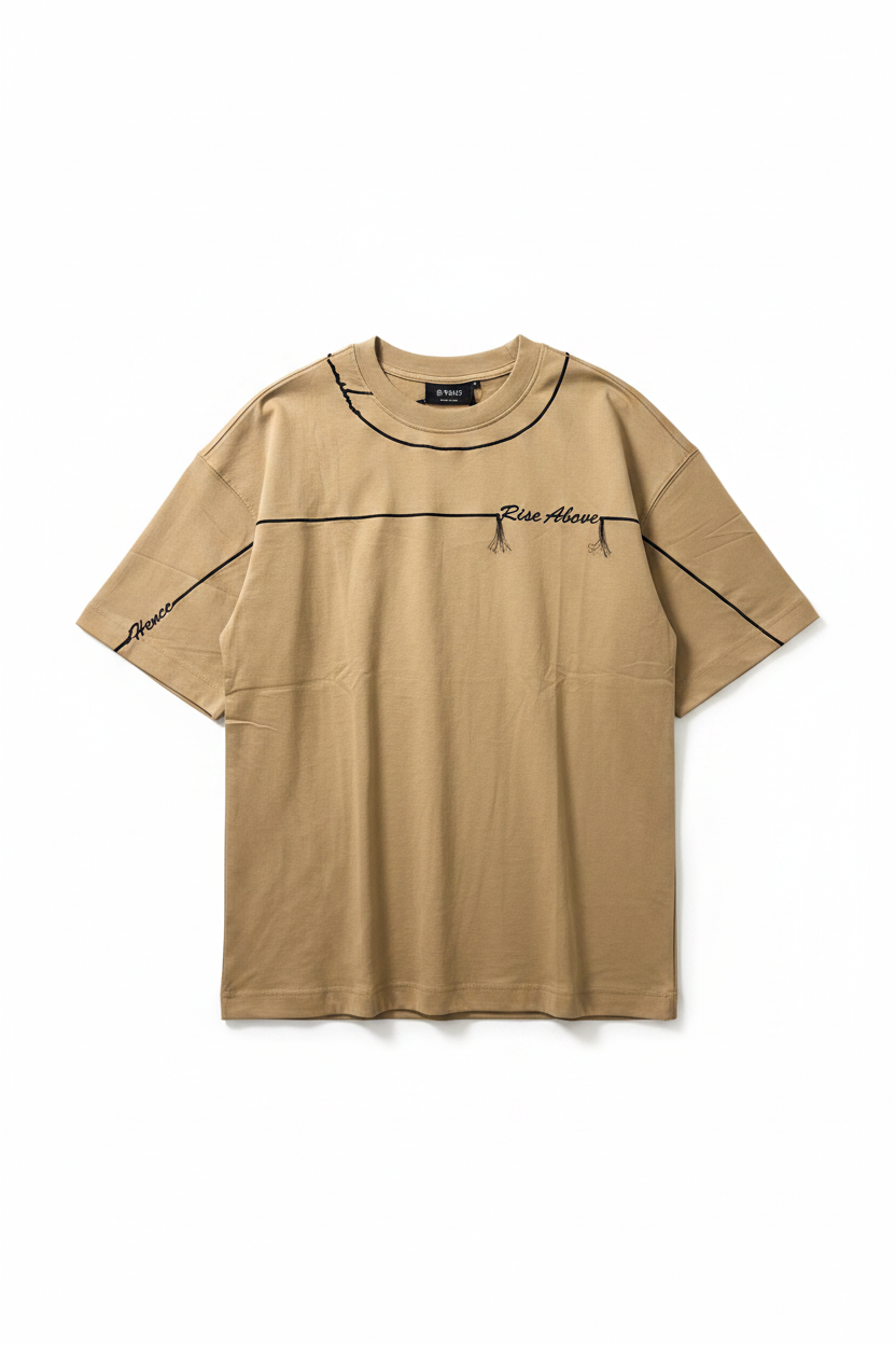 Rise Above T-Shirt Flat Lay