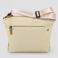 Soft bag  Light Beige Crossbody Bag with Adjustable Strap xkbfq4115