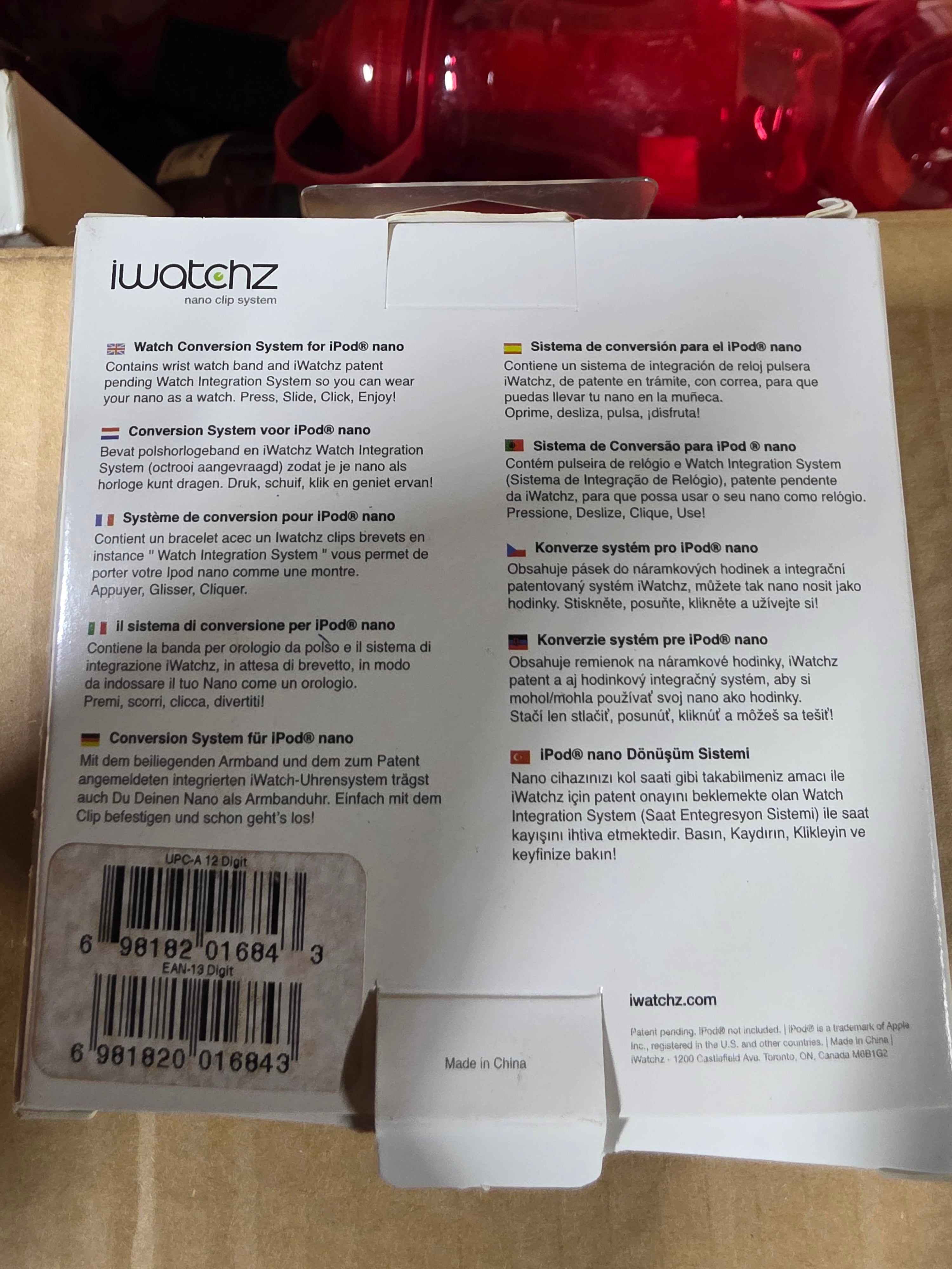 iwatchz nano clip system