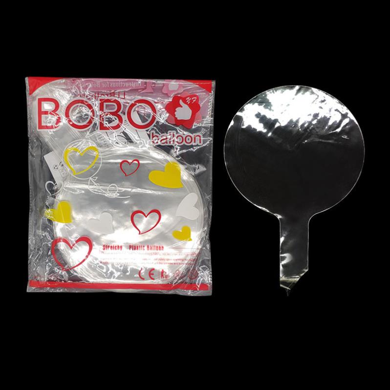 Clear Bobo Bobo balloons for party decorations, baby showers, birthdays, weddings, Bobo balloons, 8 inches - 50pcs