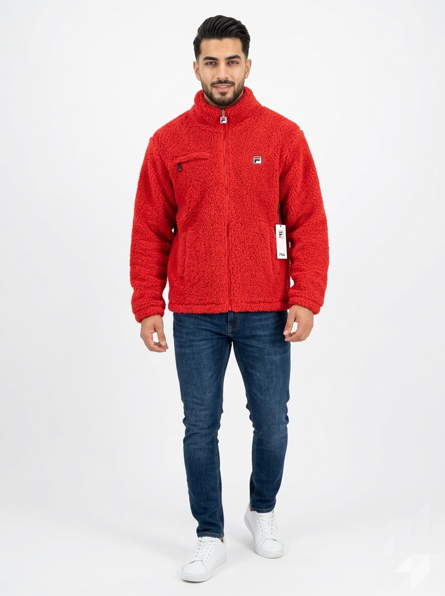 FILA Bridgewater Zip-up Jacket 'Red' - (LM932954-622)