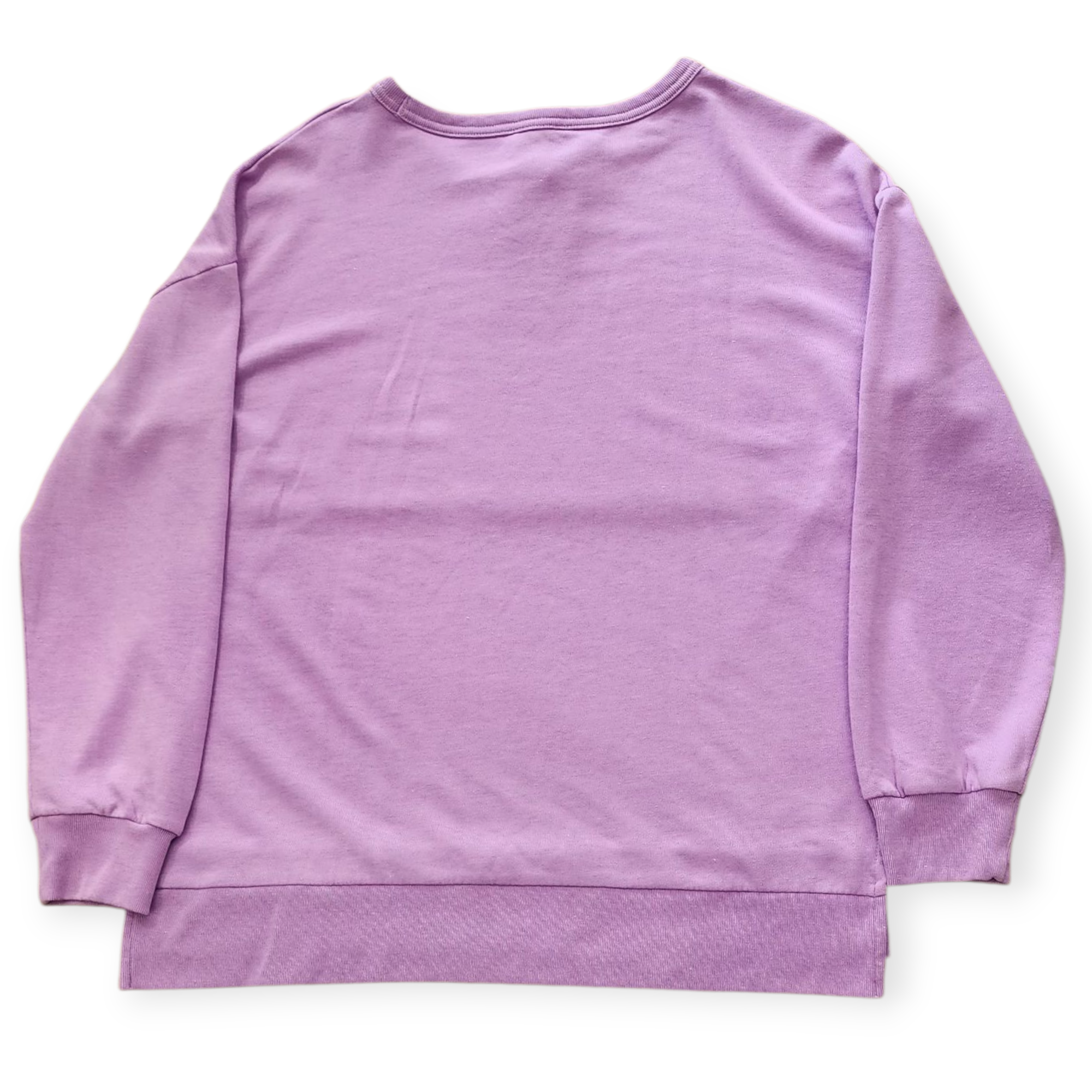 BUFFALO DAVID BUTTON WOMEN'S LIGHT SPRING LAVENDER FULL SLEEVE SWEATER