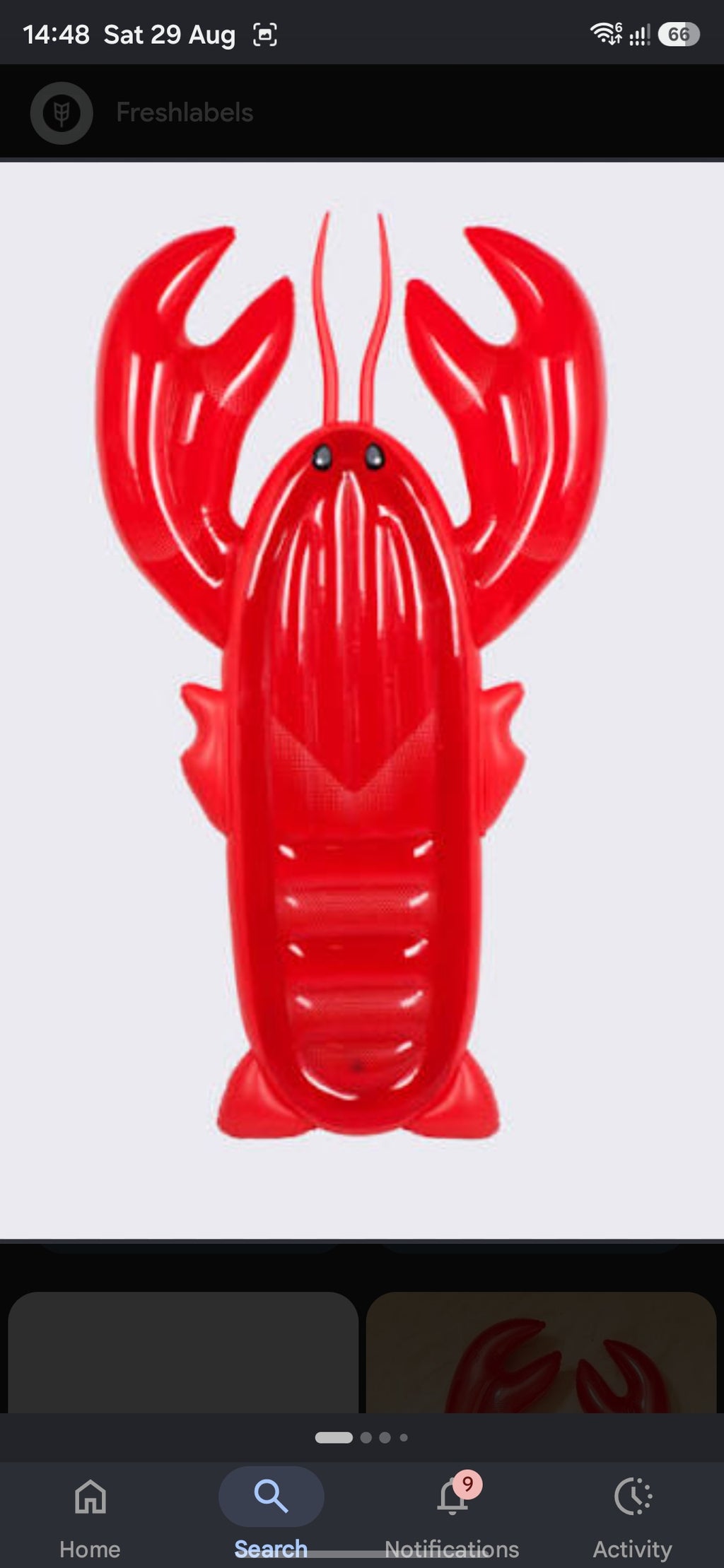 Sunnylife Luxe Lie On Float Lobster (Open Box)