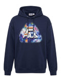 Fila Men's 'Navy Abstract' Tie Dye Hoodie - (LM03B339-430)