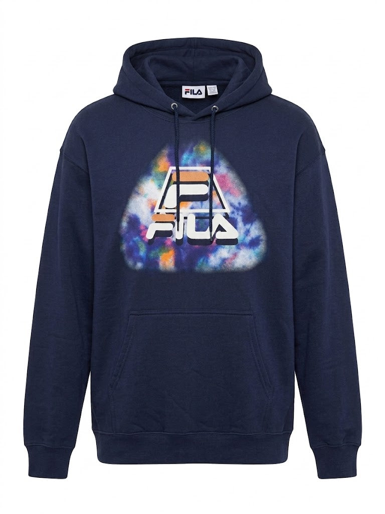 Fila Men's 'Navy Abstract' Tie Dye Hoodie - (LM03B339-430)