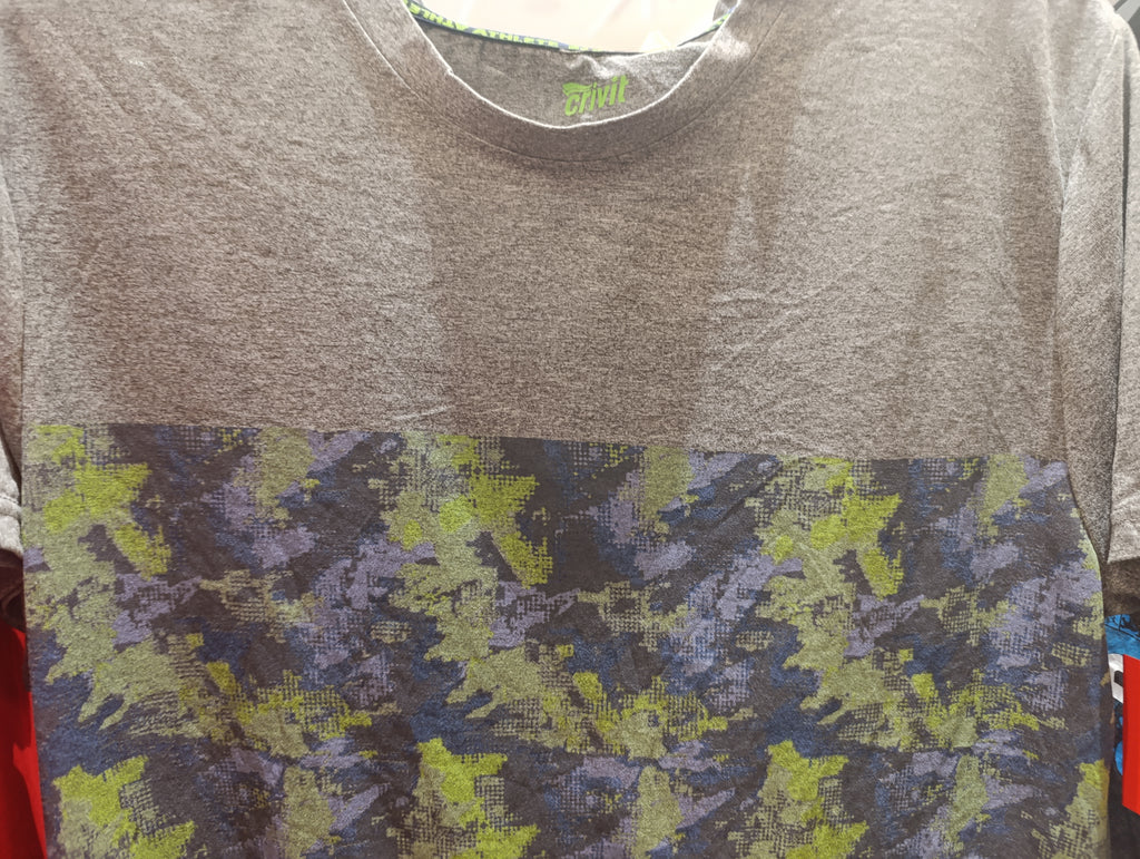Grey Camouflage T-Shirt