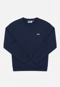Fila Women's Classic Embroidered Logo Navy Blue Sweatshirt