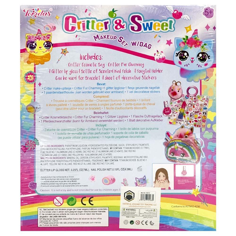 Tokidas Glitter And Sweet Makeup Set With Small Bag