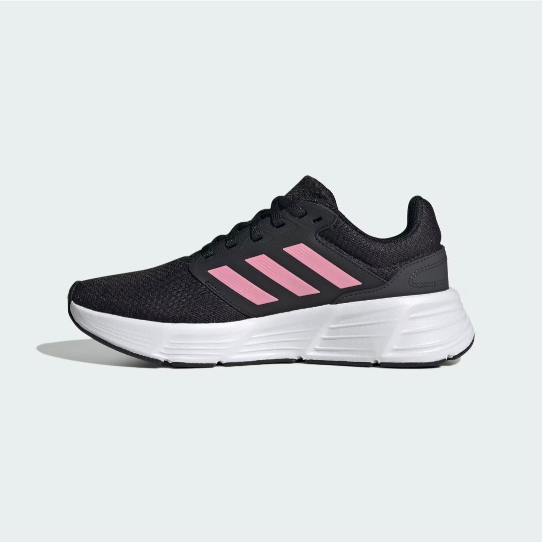Adidas Galaxy 6 Women's Running Shoes 'Core Black / Pink Spark' - [IE8149]