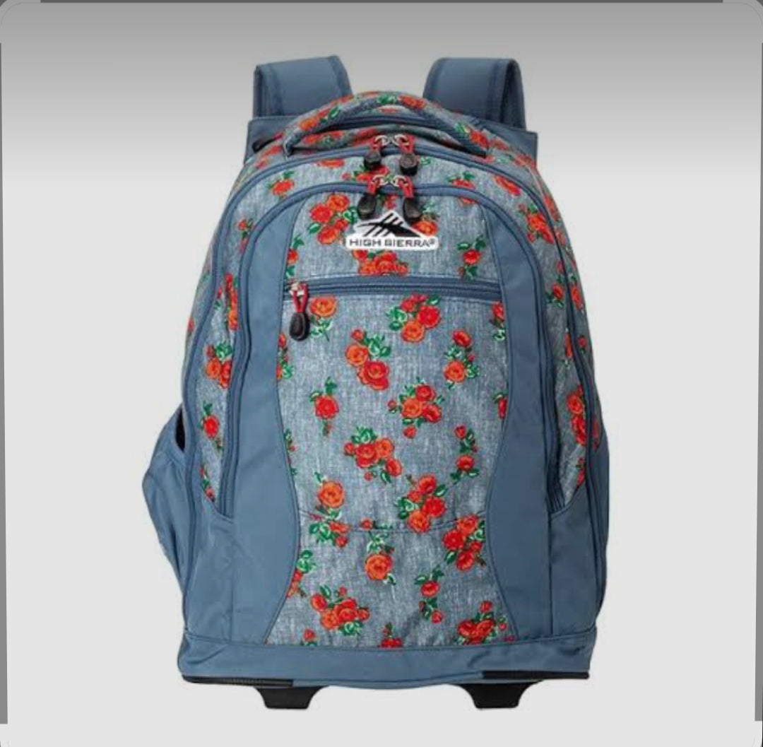 High Sierra Curve Wheeled Backpack 20"