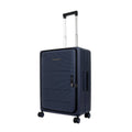 RE-FLECTION FOLDING trolley suitcase in a dark grey color