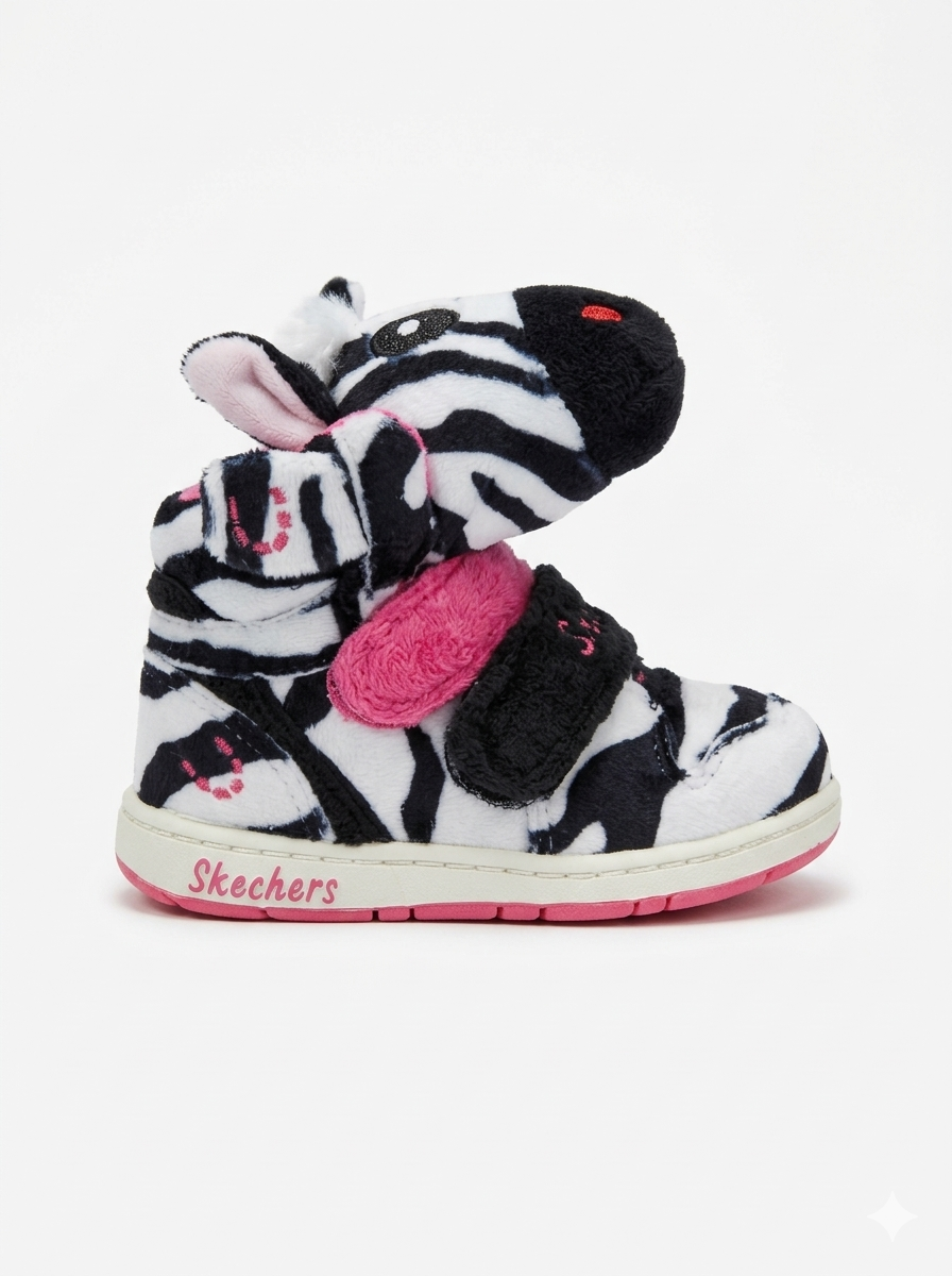 Skechers Kids Sugarcanes-Lil Cuddlers Girls (80689N/WBKP)
