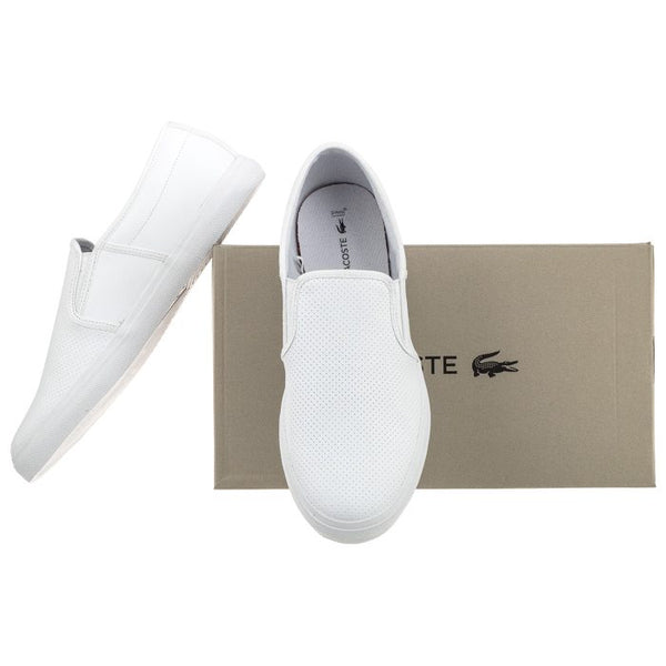 Lacoste Gazon Leather BL 1 Cam WHT 7-33CAM1072001