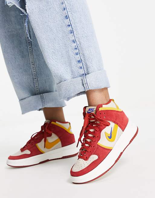 Nike Dunk High Up 'Cinnabar' - (DH3718-600)