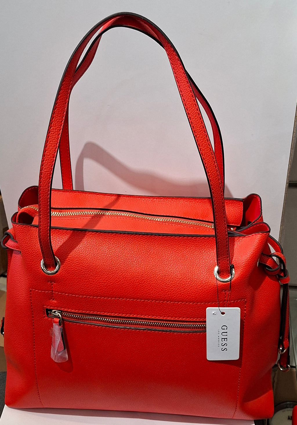 GUESS حقيبة يد نسائية حمراء VG685324