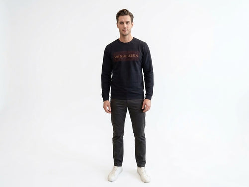 Van Heusen move slim fit Navy blue