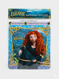 Disney Brave Birthday Banner - 8.42 FT Long / 2.56m
