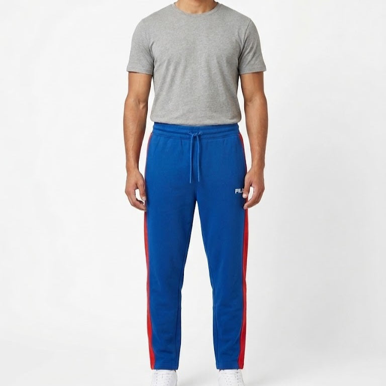 FILA Cuba Track Pants 'Vibrant Blue / Red' - (LM13C294-466)