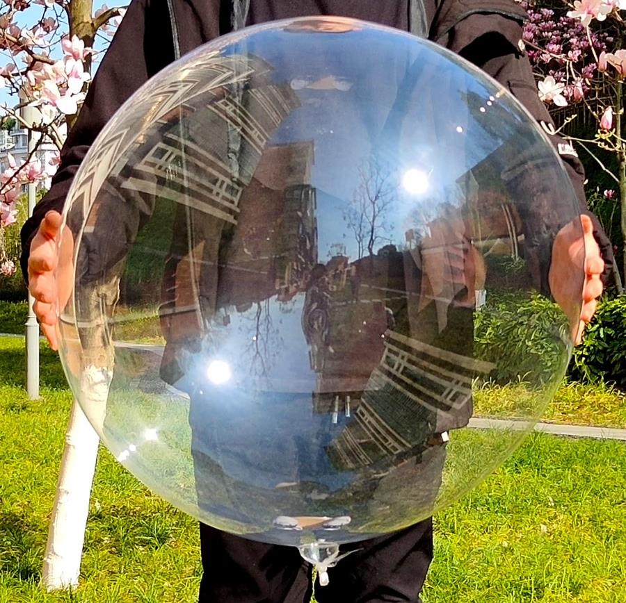 Clear Bobo Bobo balloons for party decorations, baby showers, birthdays, weddings, Bobo balloons, 8 inches - 50pcs