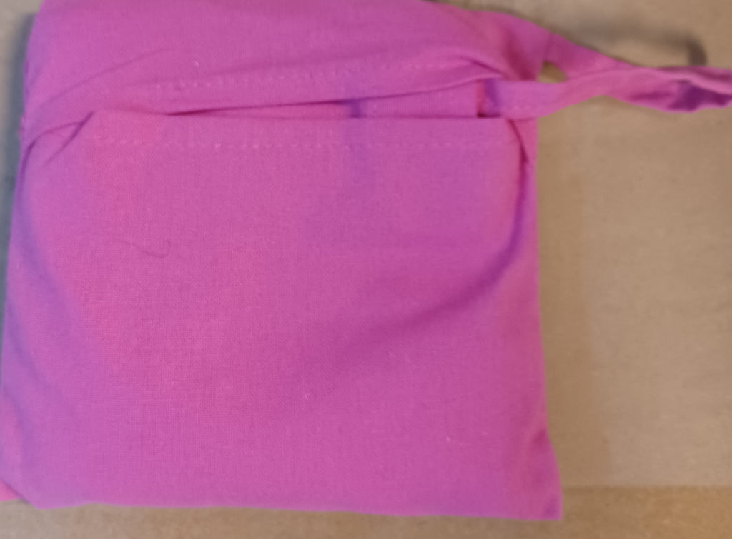 Gloo Collapsible Printed Shoulder Bag Dark Pink
