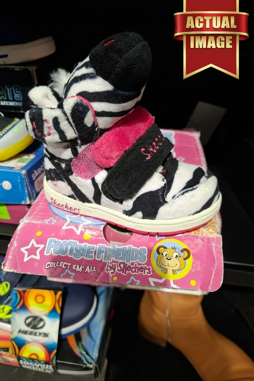 Skechers Kids Sugarcanes-Lil Cuddlers Girls (80689N/WBKP)