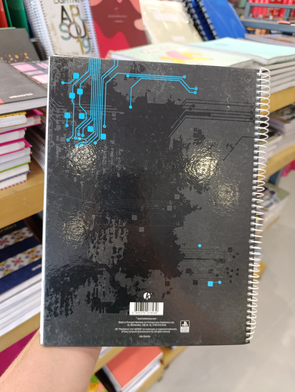 Playstation silk notebook