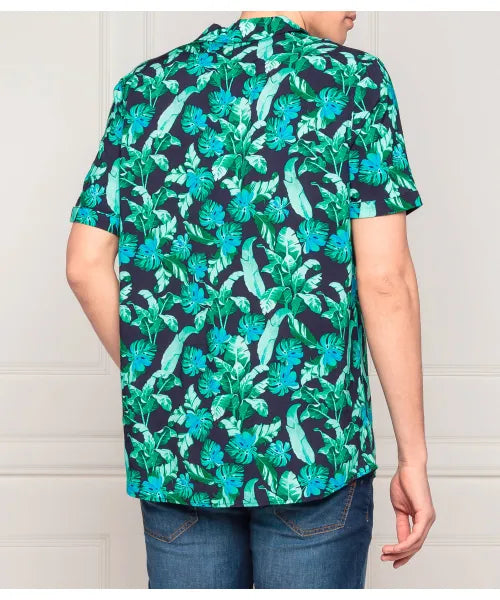 GUESS Resort Tropical Shirt - M02H35WCT20 PFF7