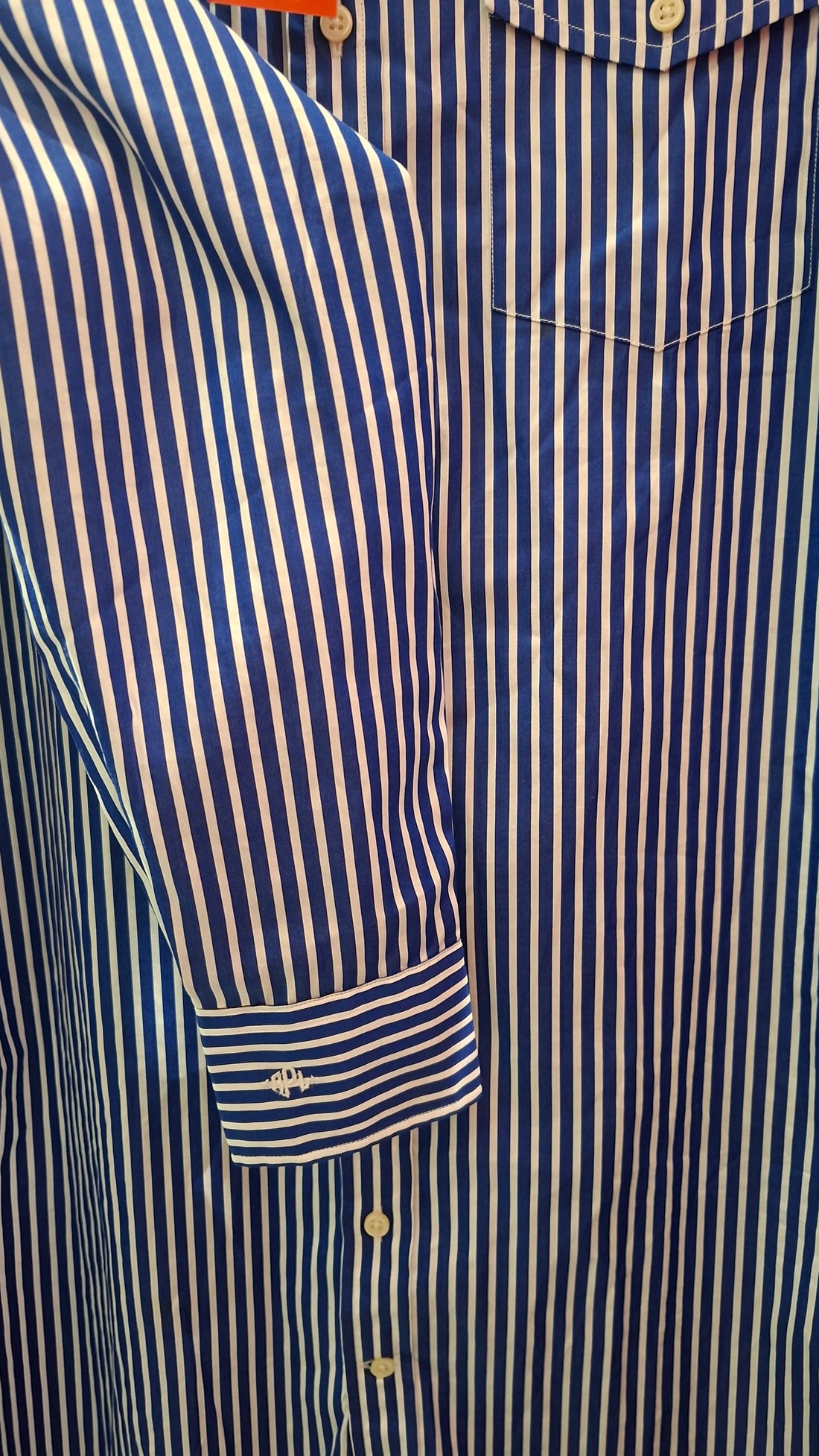 Polo Ralph Lauren Striped Shirt Dress in Blue women