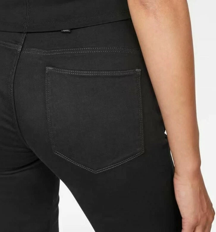 G-STAR RAW Damen Jeans Mid Waist Skinny Black Denim
