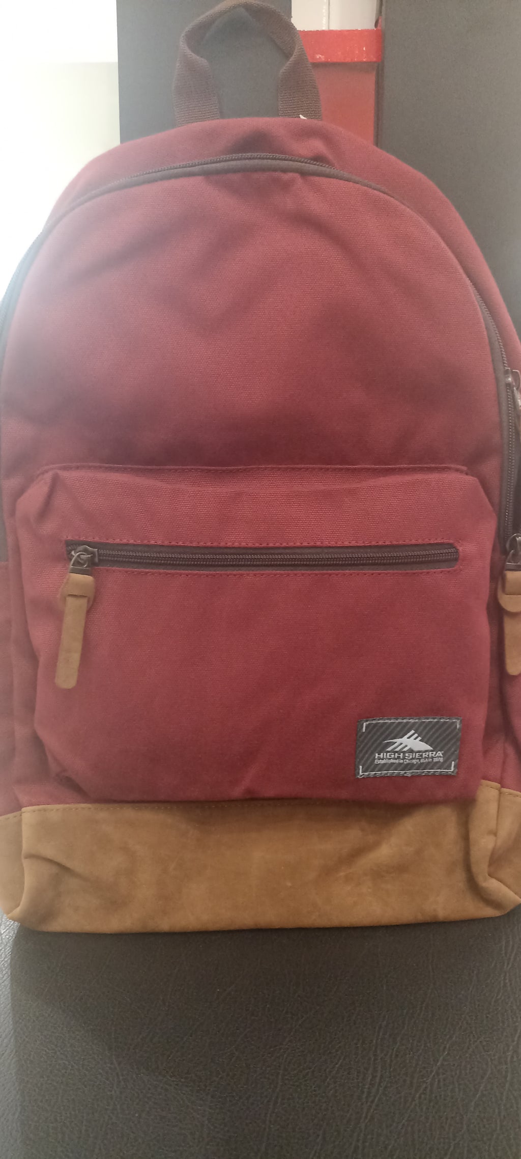 High Sierra backpack.