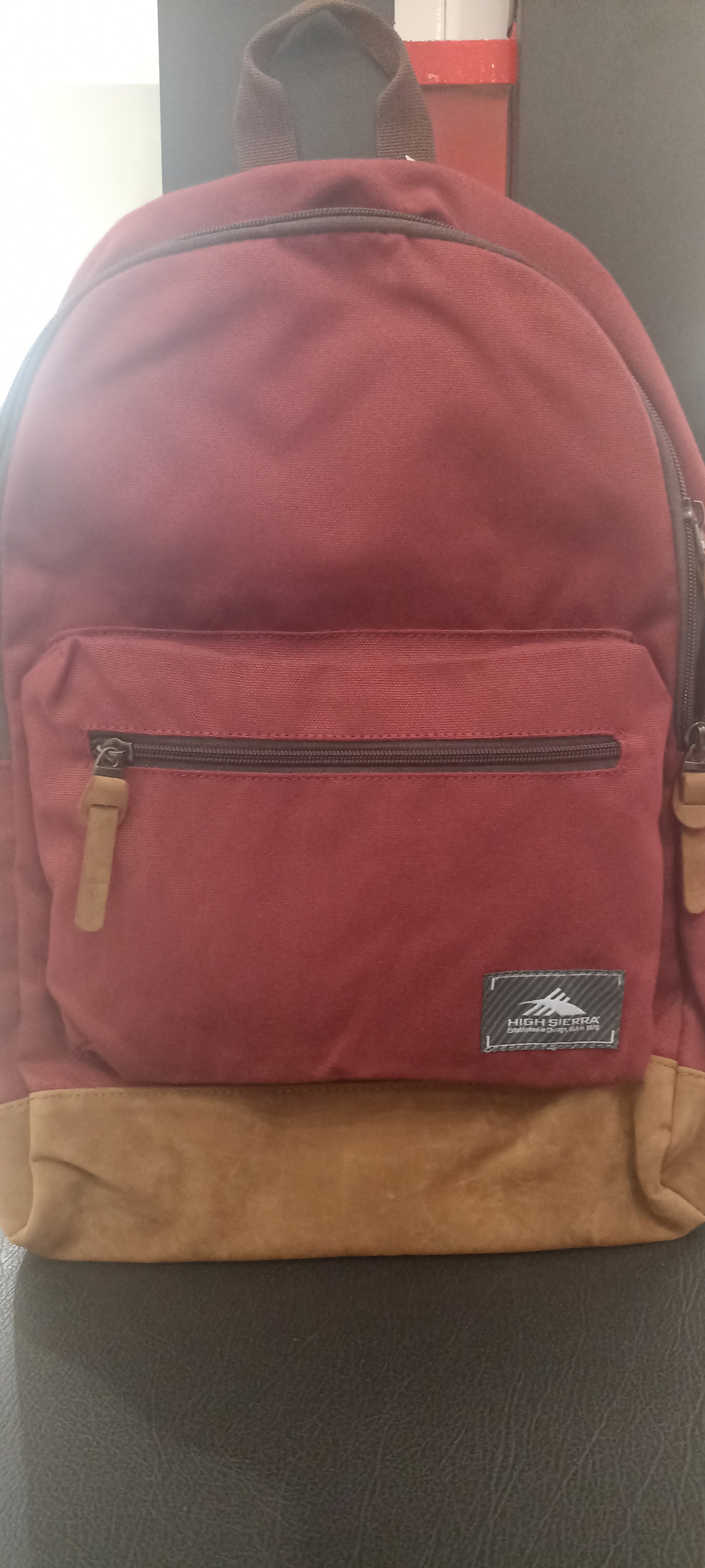 High Sierra backpack.