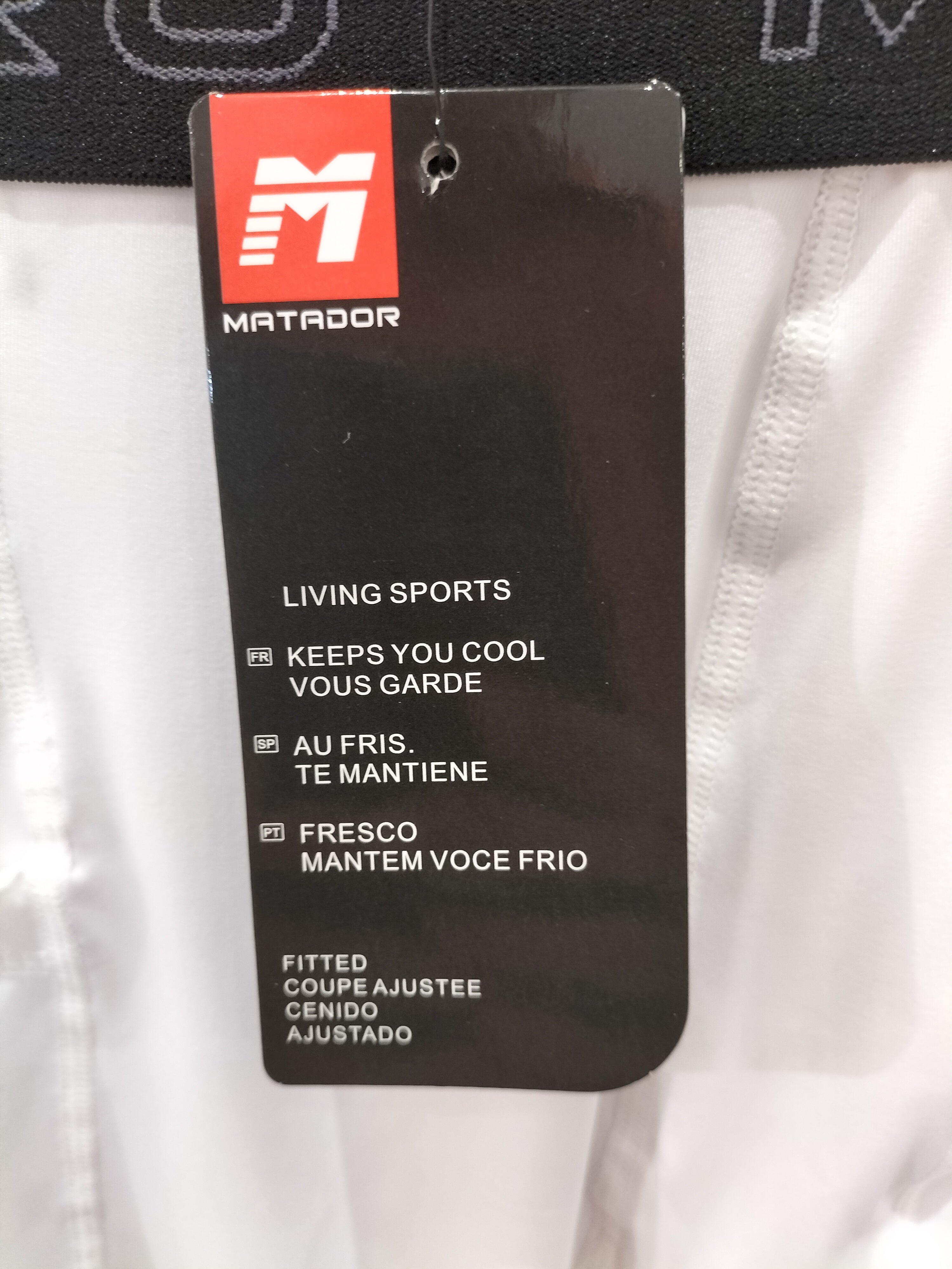 Matador White Pro Compression Leggings