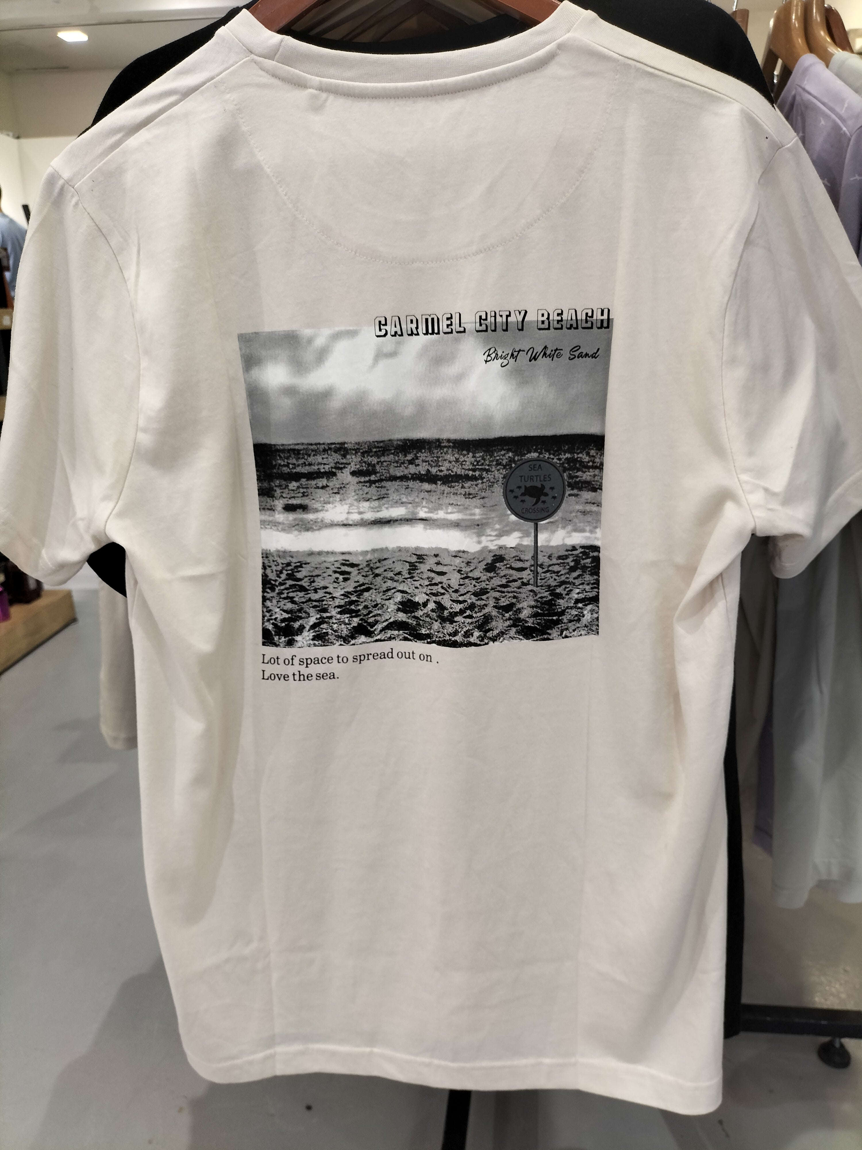 Denim & Flower Ricky Singh "Building a Better World" Beige T-Shirt