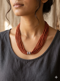 Crown Fashion Art Jewellery 'Red'